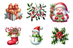 Christmas Design Clipart Bundle - CraftNest - Digital Crafting and Art