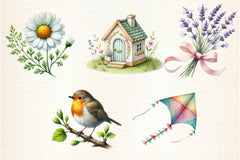 Spring Clipart Bundle - CraftNest - Digital Crafting and Art