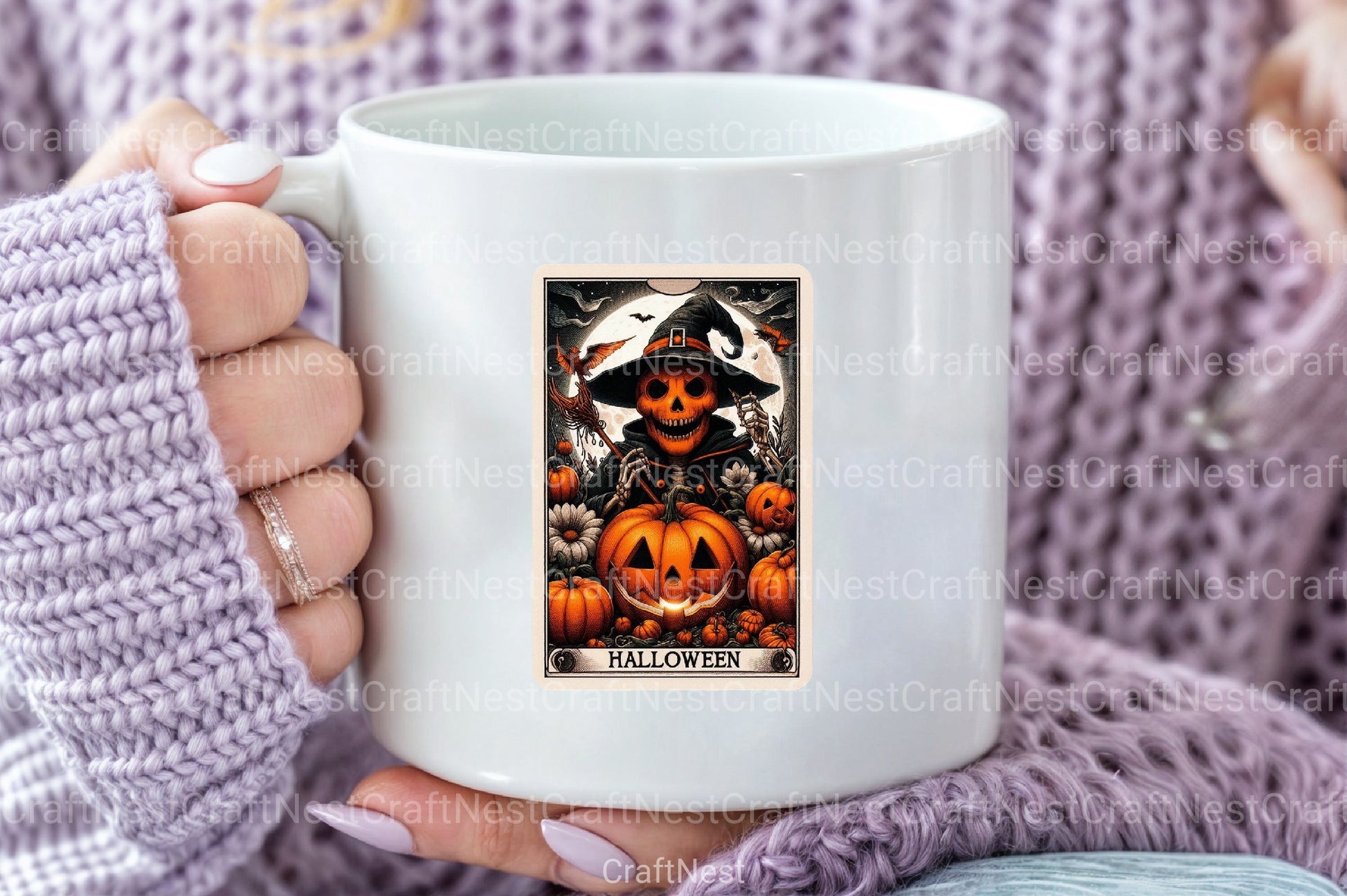 Halloween Tarot Card Clipart Bundle 19 - CraftNest - Digital Crafting and Art