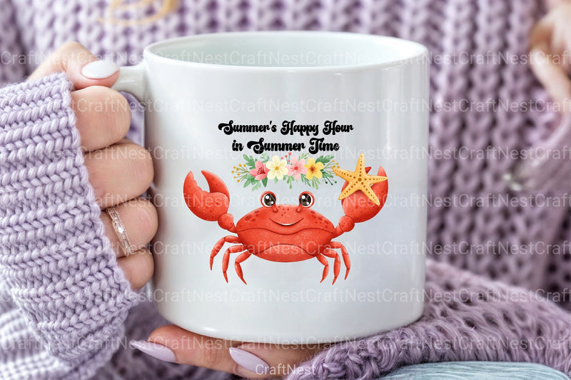 Summer's Happy Hour Clipart Bundle - CraftNest - Digital Crafting and Art