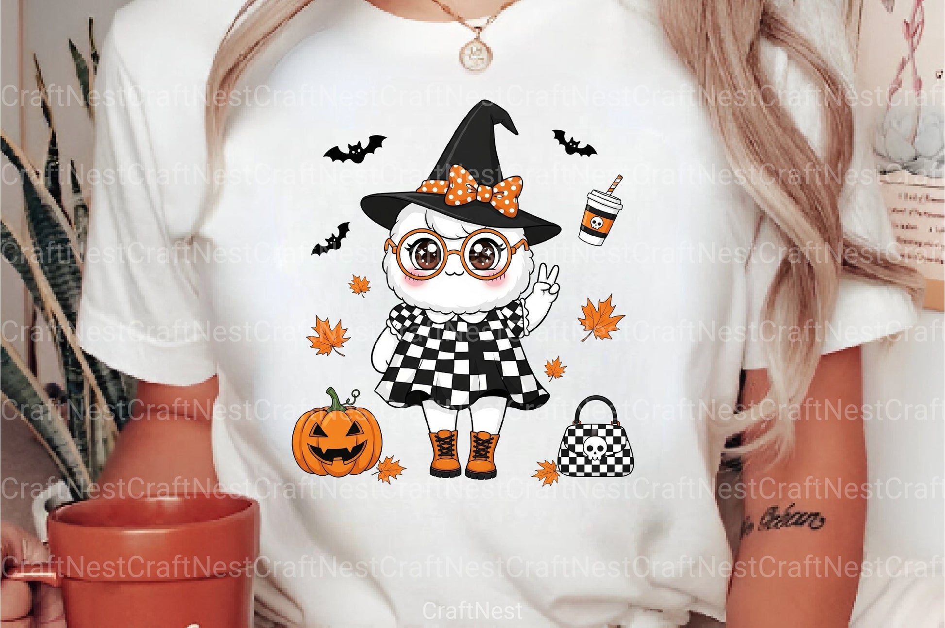 Cute Halloween Ghost Clipart Bundle 2 - CraftNest - Digital Crafting and Art