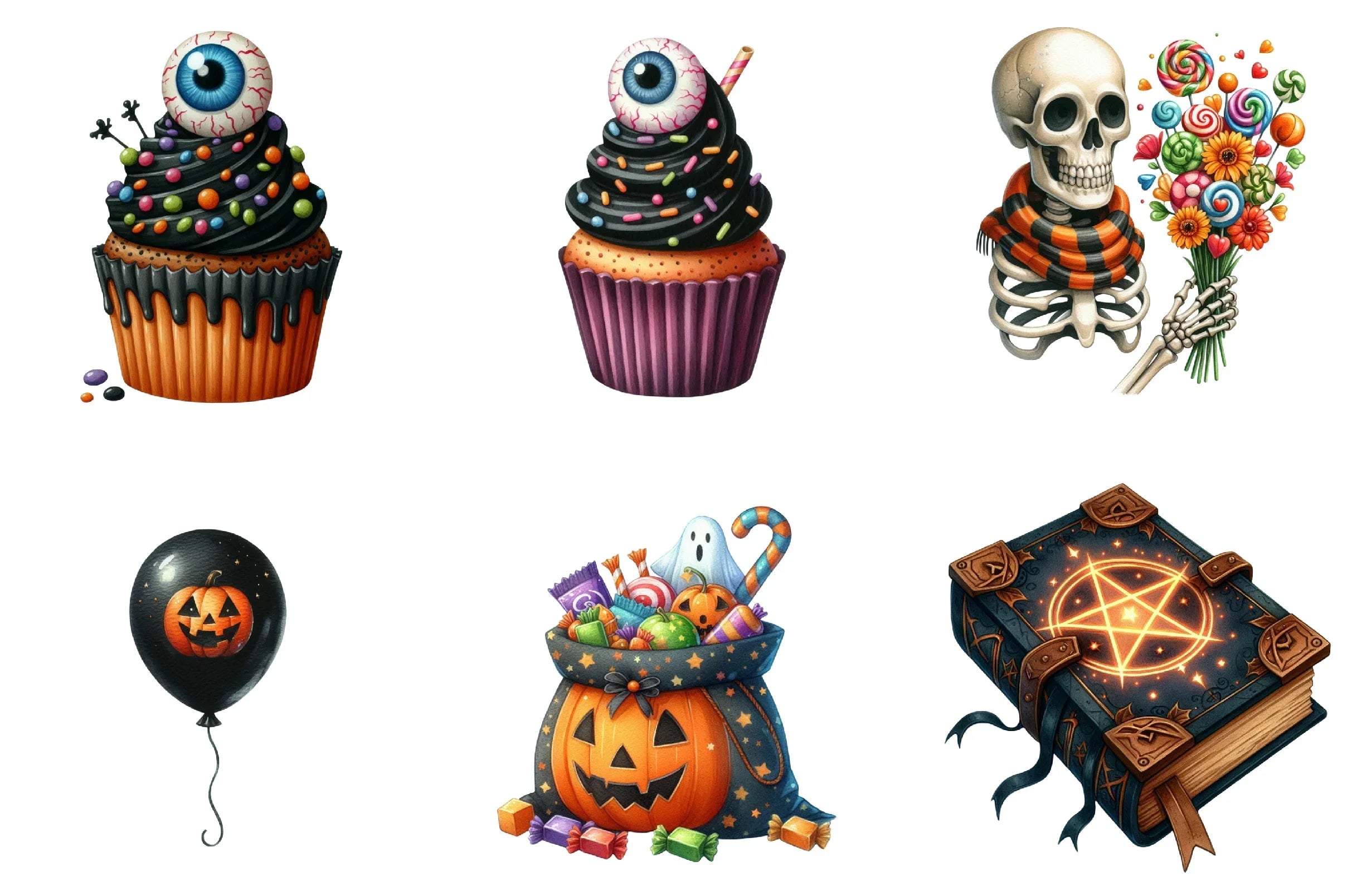 Halloween Clipart Bundle - CraftNest - Digital Crafting and Art