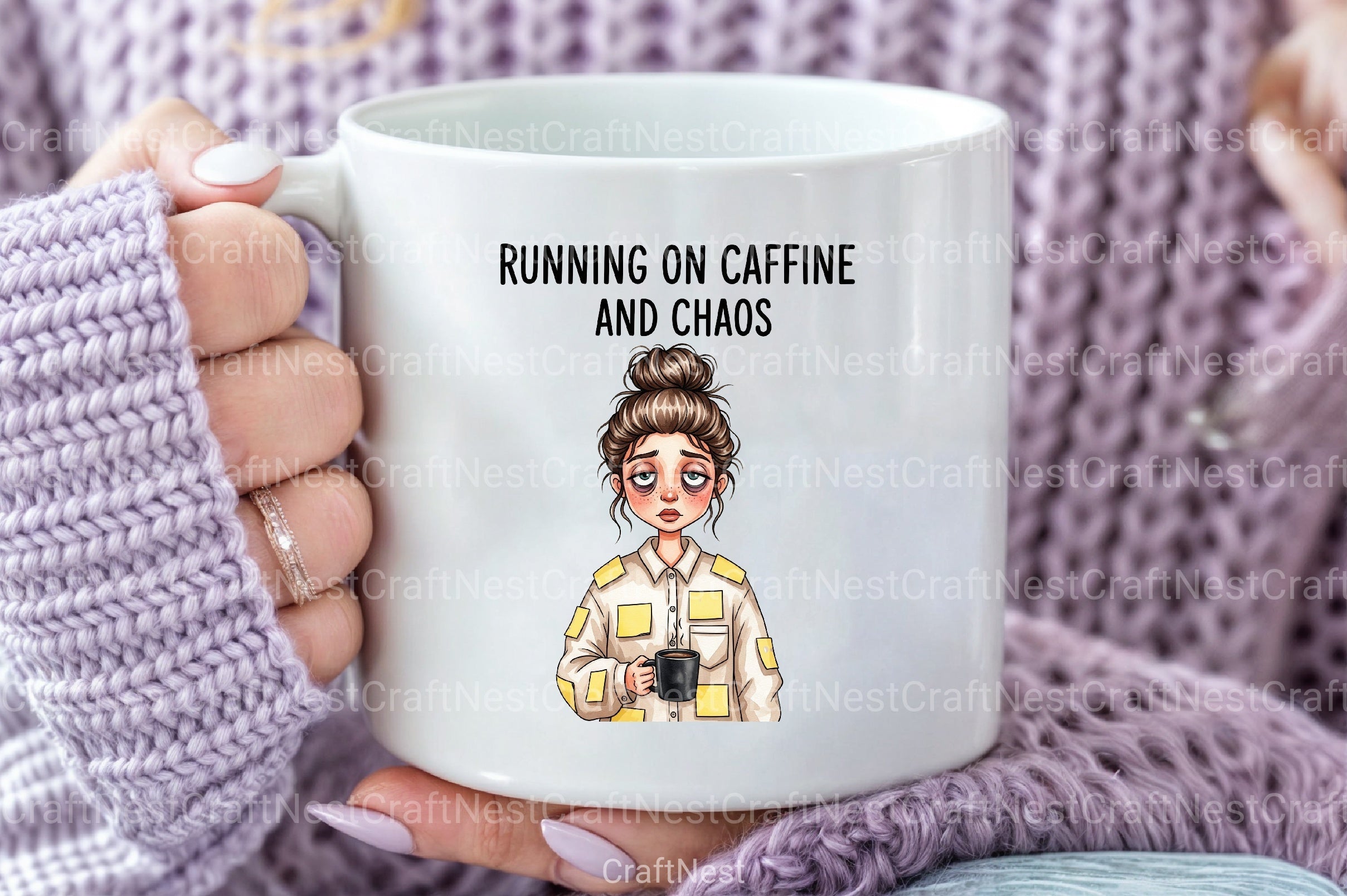 Sarcastic Funny Girl Can't Adult Today Clipart Bundle 3 - CraftNest - Digital Crafting and Art