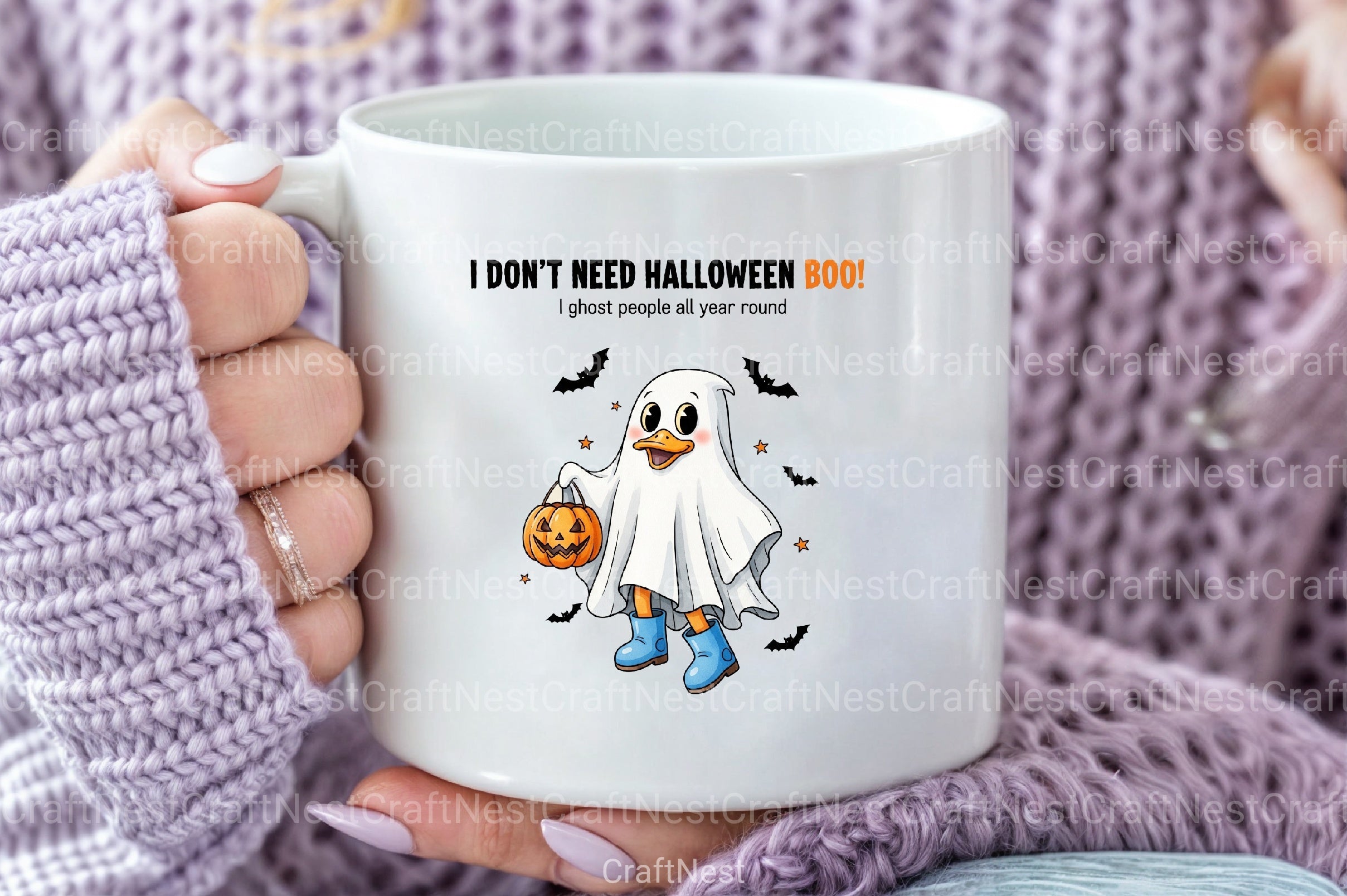 Funny Goose Clipart Bundle: No Need for Halloween - CraftNest - Digital Crafting and Art