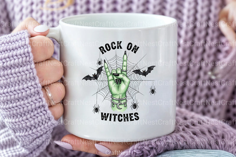 Rock On Witches Clipart Bundle - CraftNest - Digital Crafting and Art