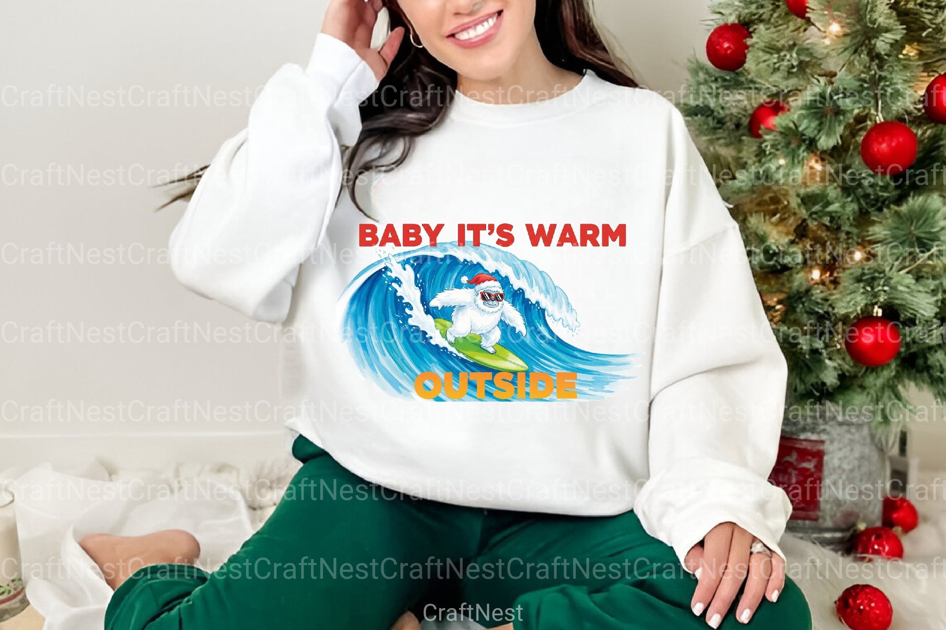 Christmas in July Funny Clipart Bundle - CraftNest - Digital Crafting and Art