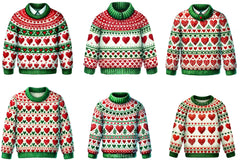 Valentine Sweater Clipart Bundle - CraftNest - Digital Crafting and Art