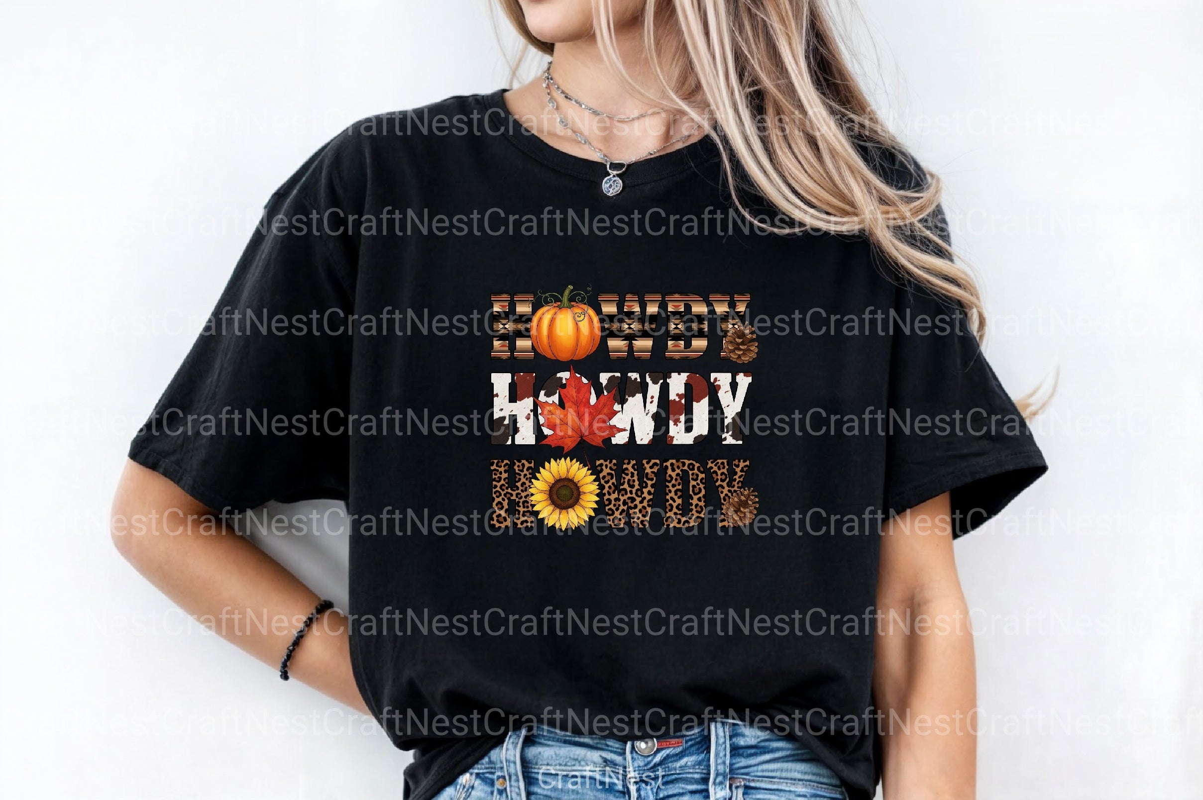 Layered Howdy Fall Graphic Clipart Bundle - CraftNest - Digital Crafting and Art