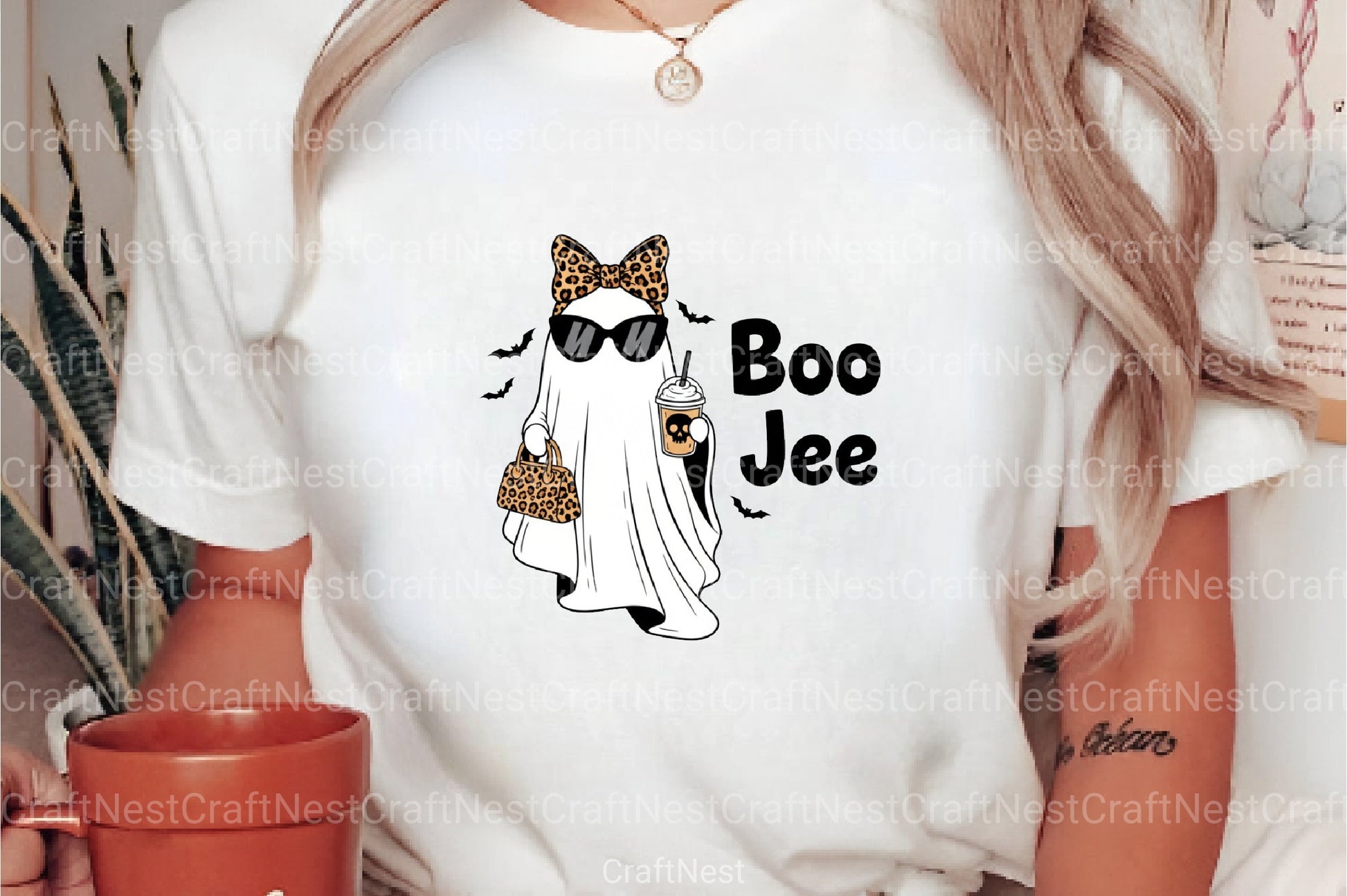 Halloween Boo Jee Ghost Clipart Bundle - CraftNest - Digital Crafting and Art