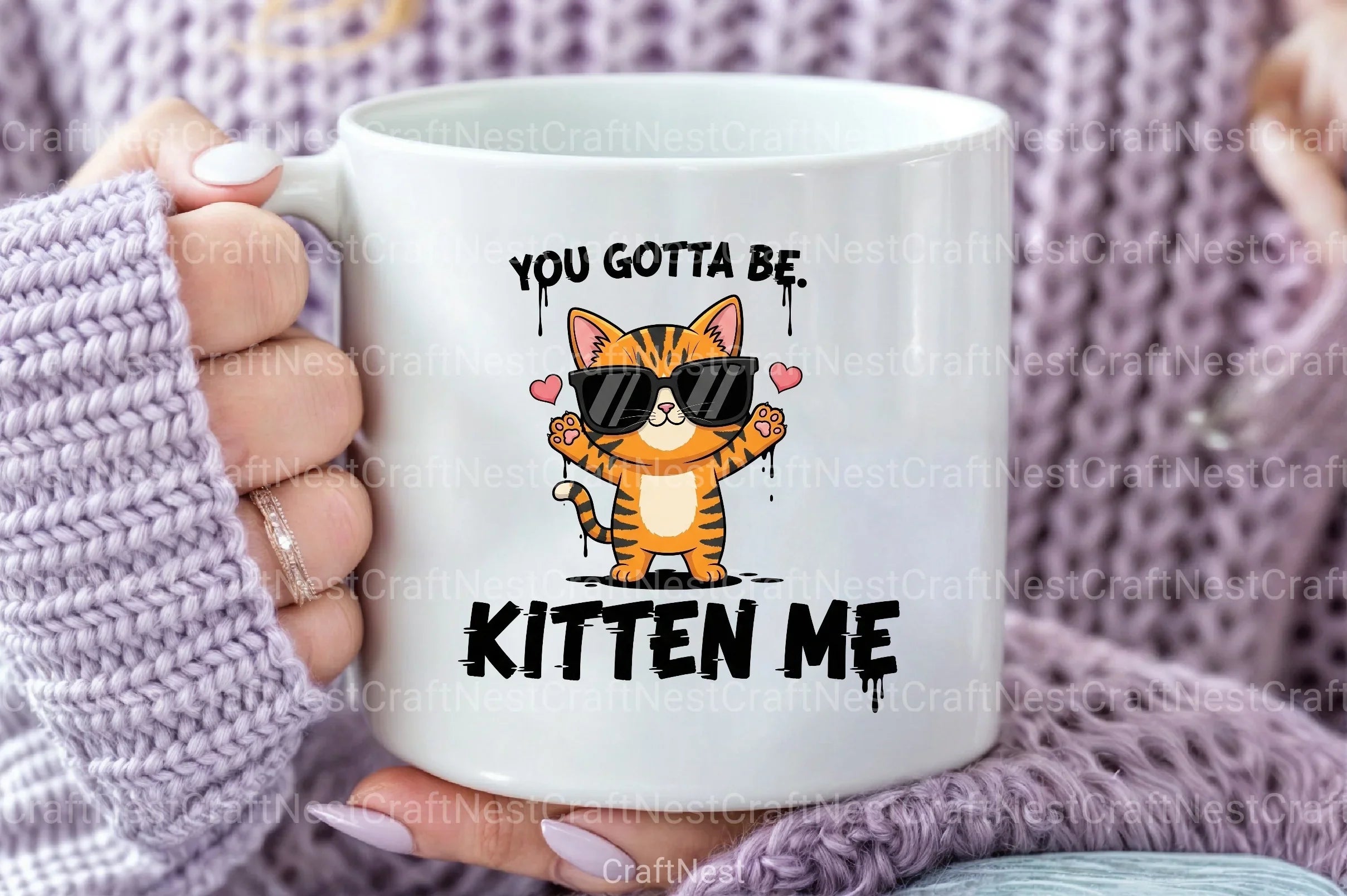 Funny Cat Quotes Clipart Bundle 4 - CraftNest - Digital Crafting and Art