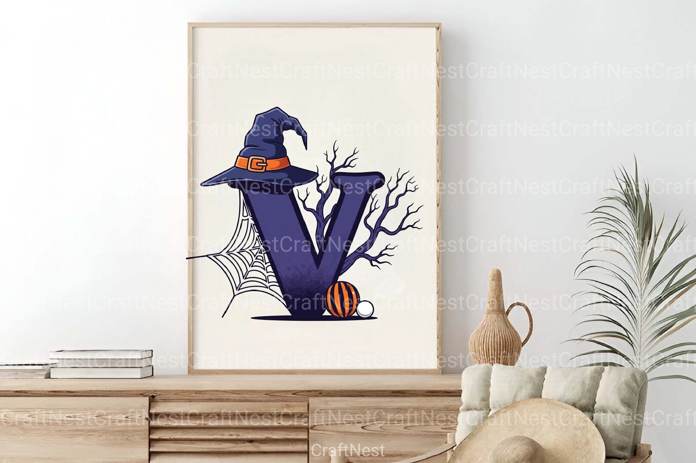 Halloween Alphabet Clipart Bundle 69 - CraftNest - Digital Crafting and Art