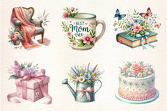 Mother's Day Clipart Bundle - CraftNest - Digital Crafting and Art