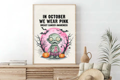 Halloween Breast Cancer Clipart Bundle 3 - CraftNest - Digital Crafting and Art
