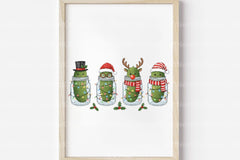 Christmas Pickles Clipart Bundle - CraftNest - Digital Crafting and Art