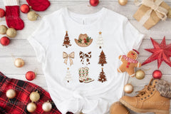 Western Christmas Coquette Clipart Bundle - CraftNest - Digital Crafting and Art