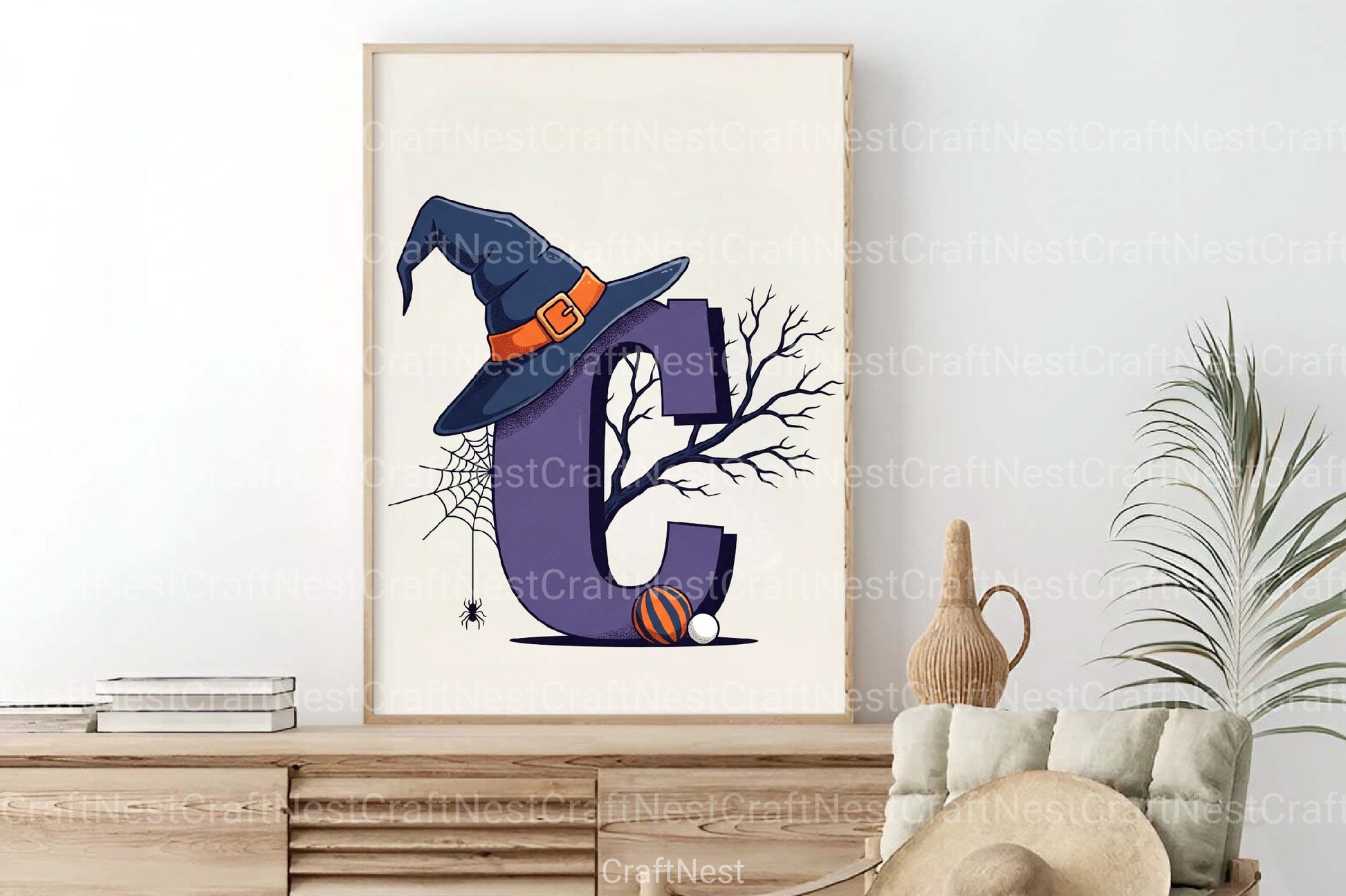 Halloween Alphabet Clipart Bundle 8 - CraftNest - Digital Crafting and Art