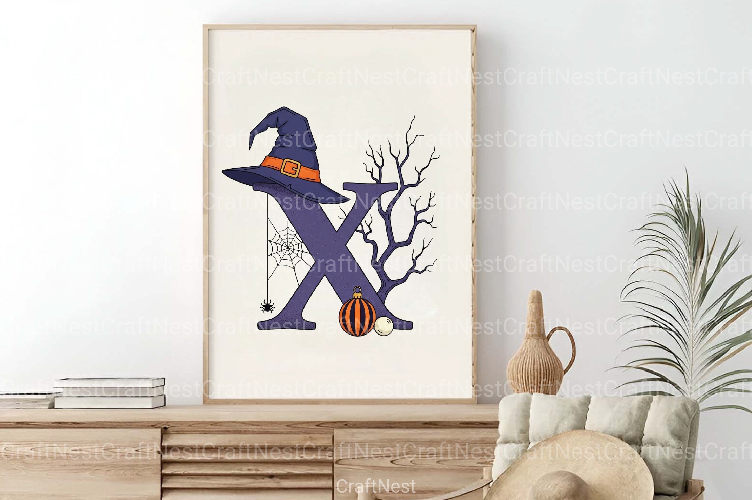 Halloween Alphabet Clipart Bundle 91 - CraftNest - Digital Crafting and Art