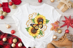 Butterfly Iron-On Transfers Clipart Bundle - CraftNest - Digital Crafting and Art