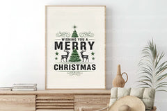 Merry Christmas Tree Design Clipart Bundle 44 - CraftNest - Digital Crafting and Art
