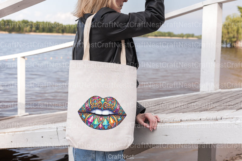 Mardi Gras Lips Clipart Bundle 8 - CraftNest - Digital Crafting and Art