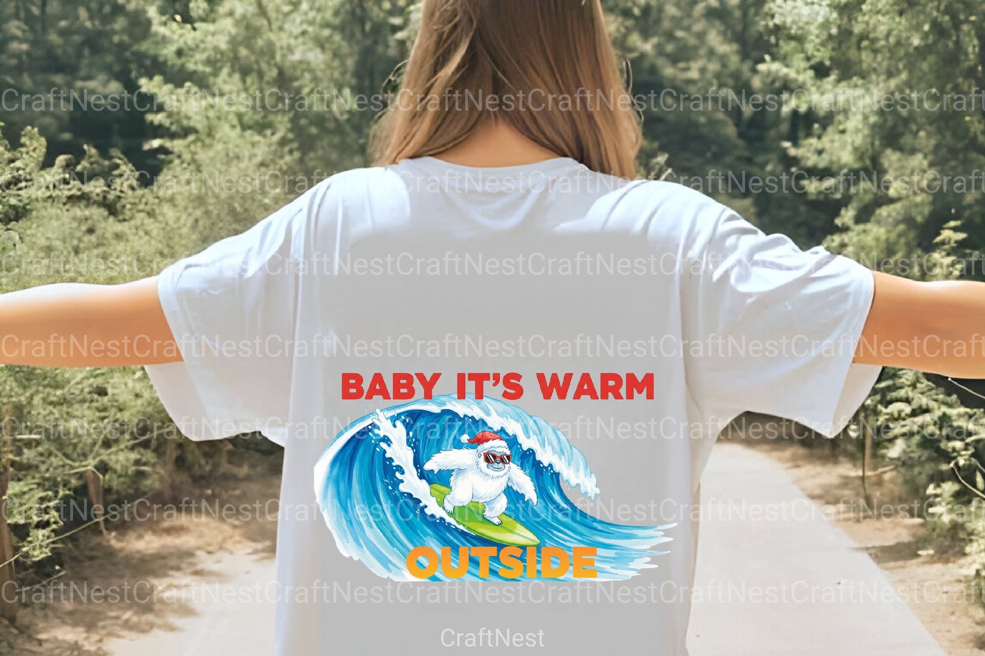 Christmas in July Funny Clipart Bundle - CraftNest - Digital Crafting and Art