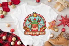 Christmas Reindeer Sign Clipart Bundle - CraftNest - Digital Crafting and Art