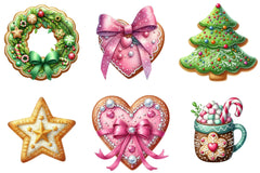 Christmas Cookie Clipart Bundle - CraftNest - Digital Crafting and Art