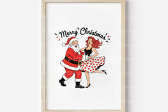 Merry Christmas Dancing Santa Clipart Bundle - CraftNest - Digital Crafting and Art