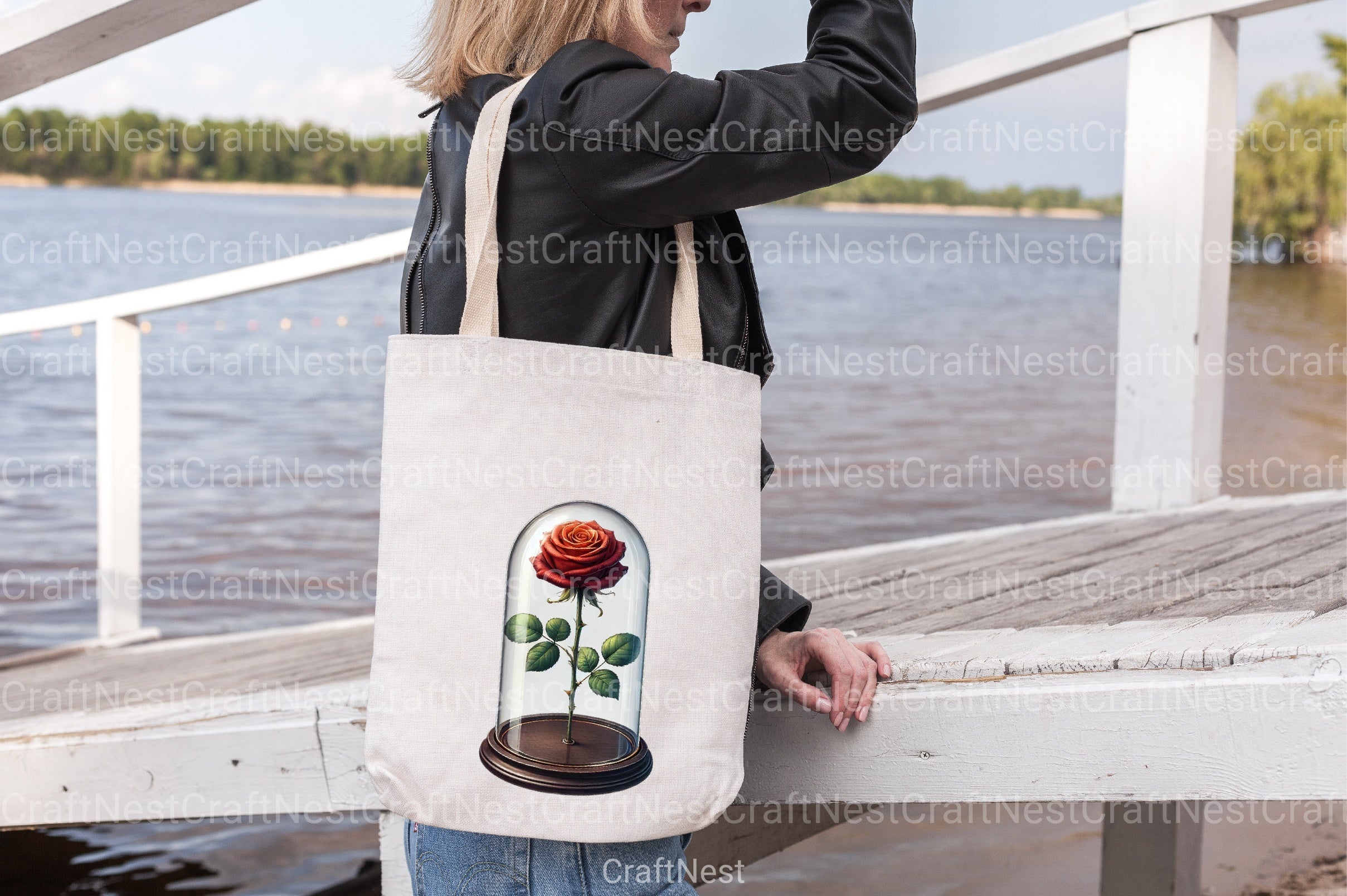 Valentine Rose Globe Clipart Bundle - CraftNest - Digital Crafting and Art