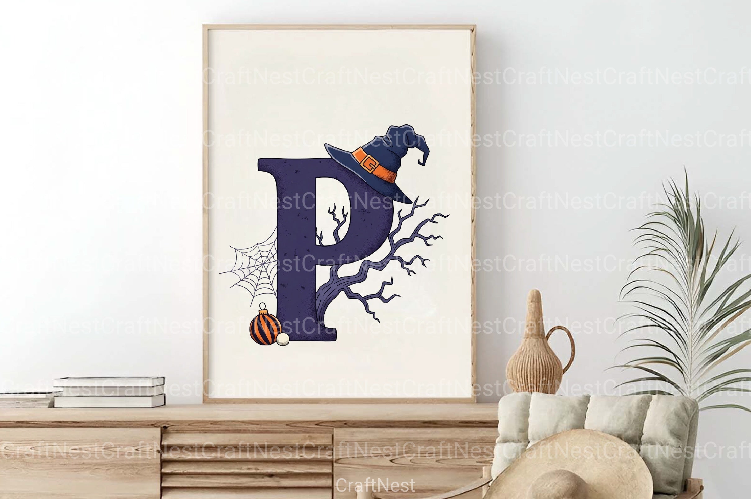 Halloween Alphabet Clipart Bundle 12 - CraftNest - Digital Crafting and Art