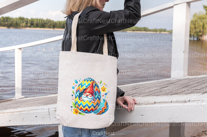 Easter Egg Gnome Clipart Bundle Collection - CraftNest - Digital Crafting and Art