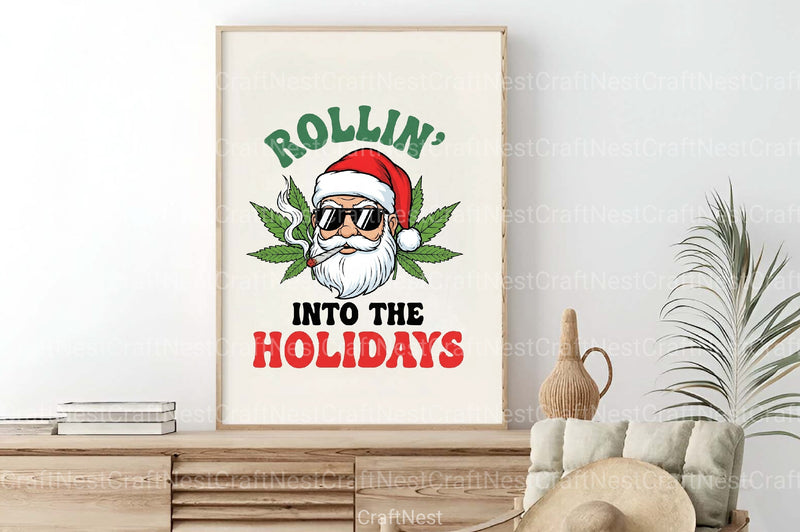 Rollin' Into The Holidays Clipart Bundle - CraftNest - Digital Crafting and Art