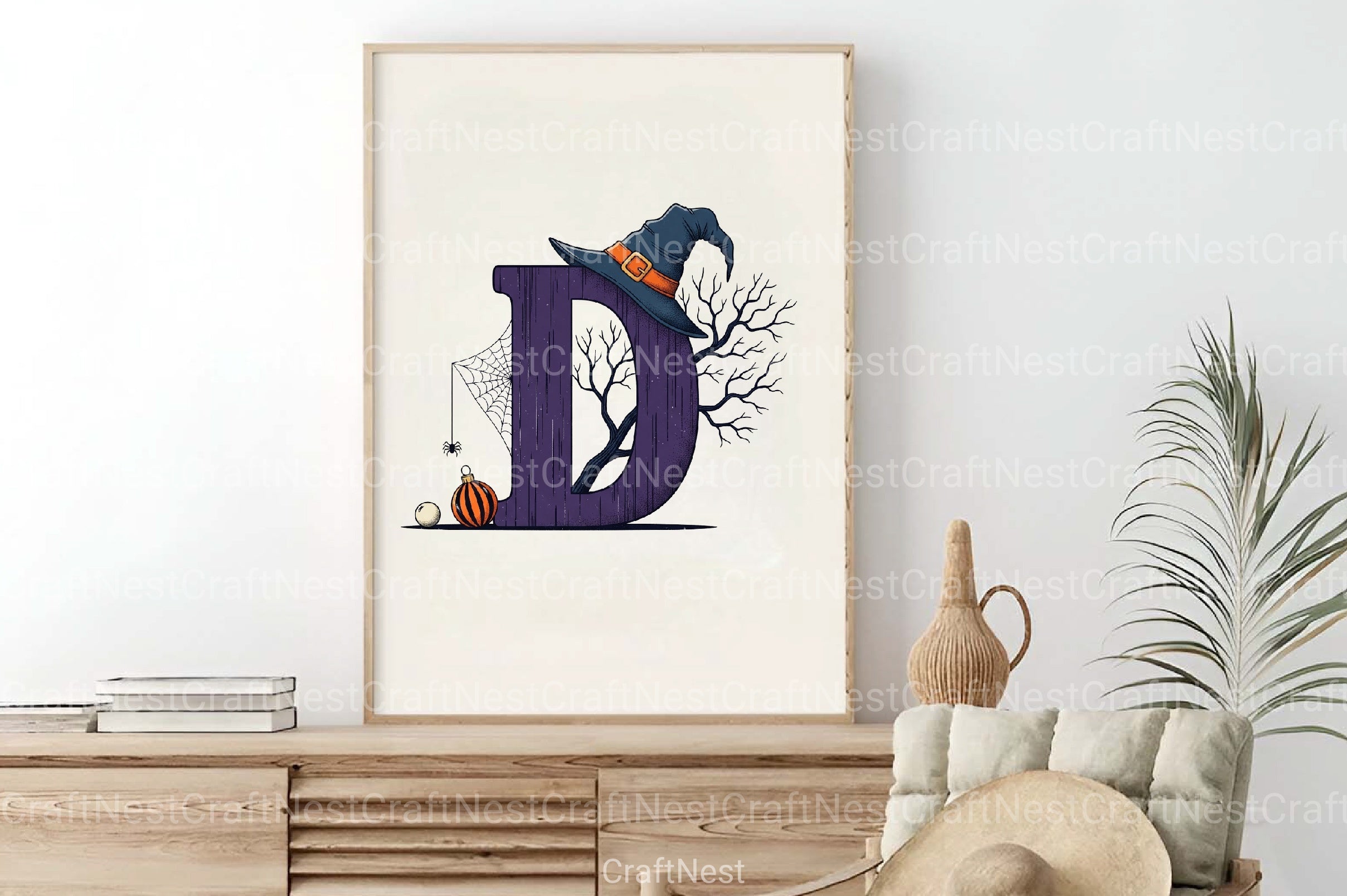 Halloween Alphabet Clipart Bundle 16 - CraftNest - Digital Crafting and Art