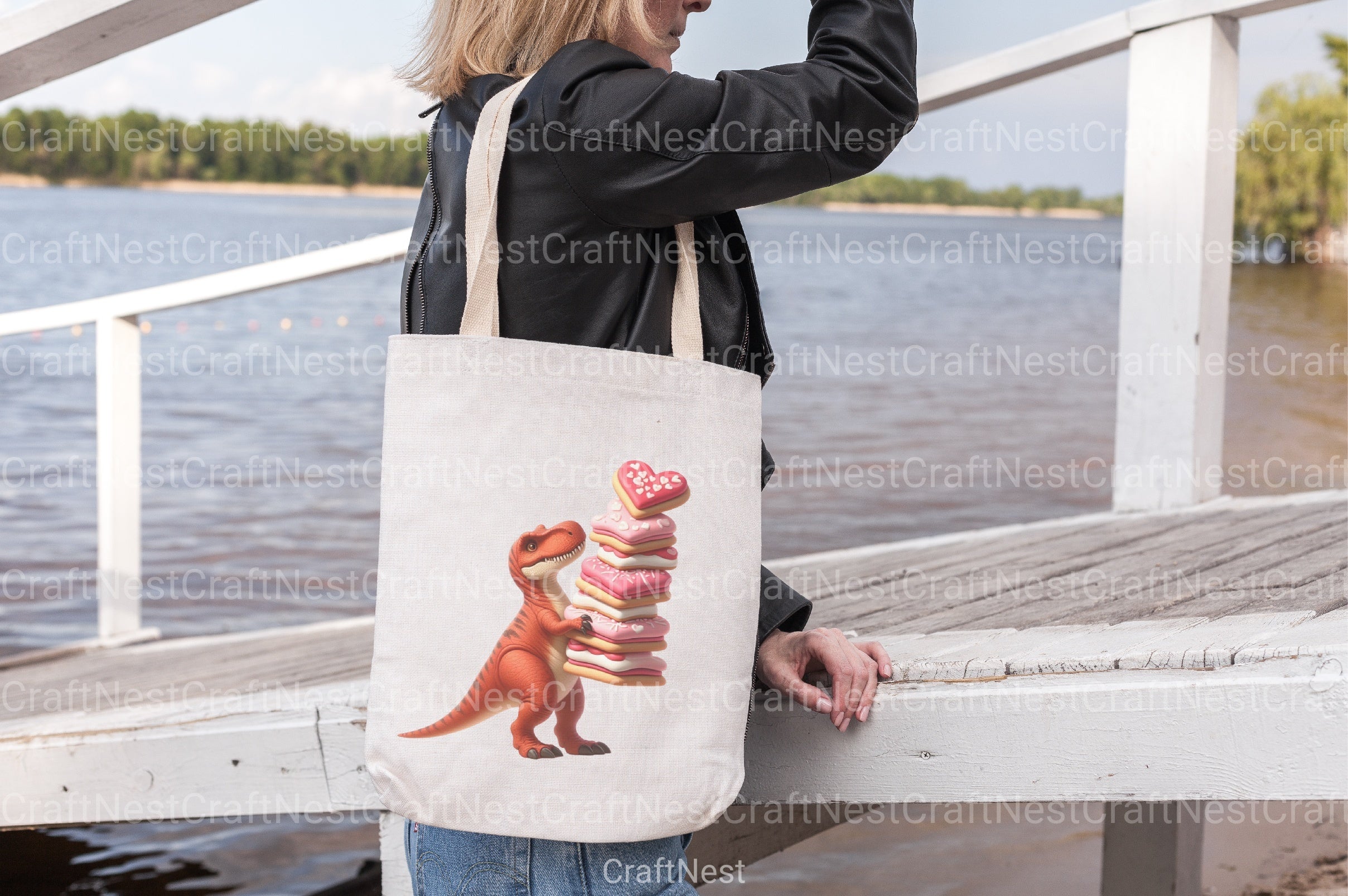 Valentine's Day T-Rex Clipart Bundle 77 - CraftNest - Digital Crafting and Art