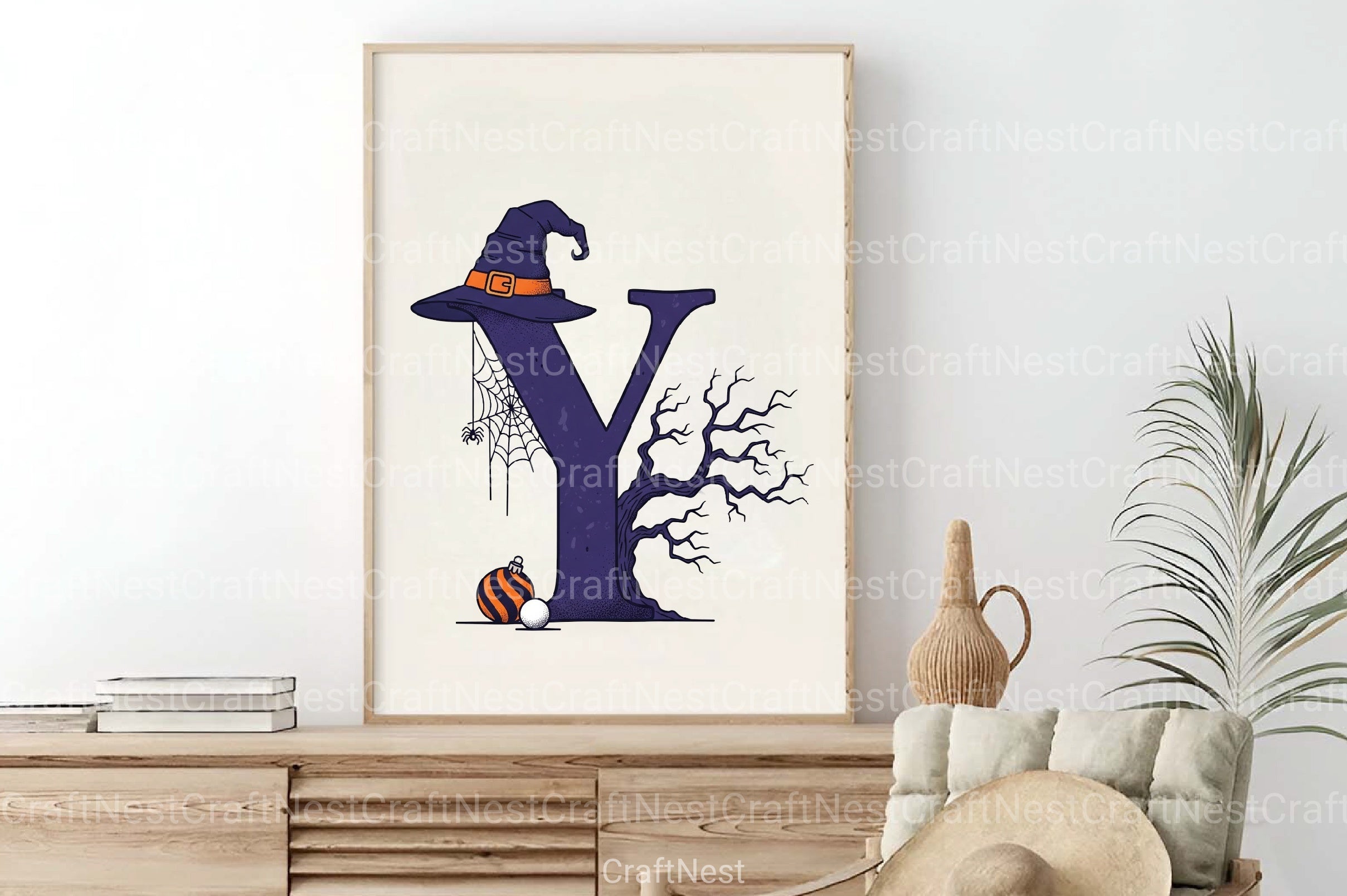 Halloween Alphabet Clipart Bundle 1 - CraftNest - Digital Crafting and Art