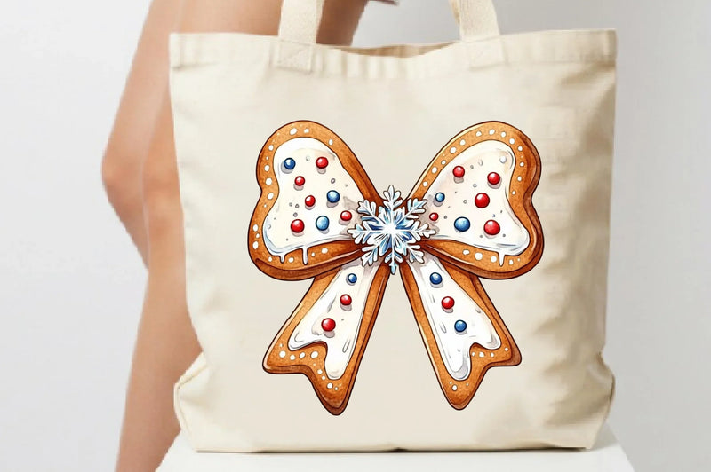 Gingerbread Bow Clipart Bundle - CraftNest - Digital Crafting and Art