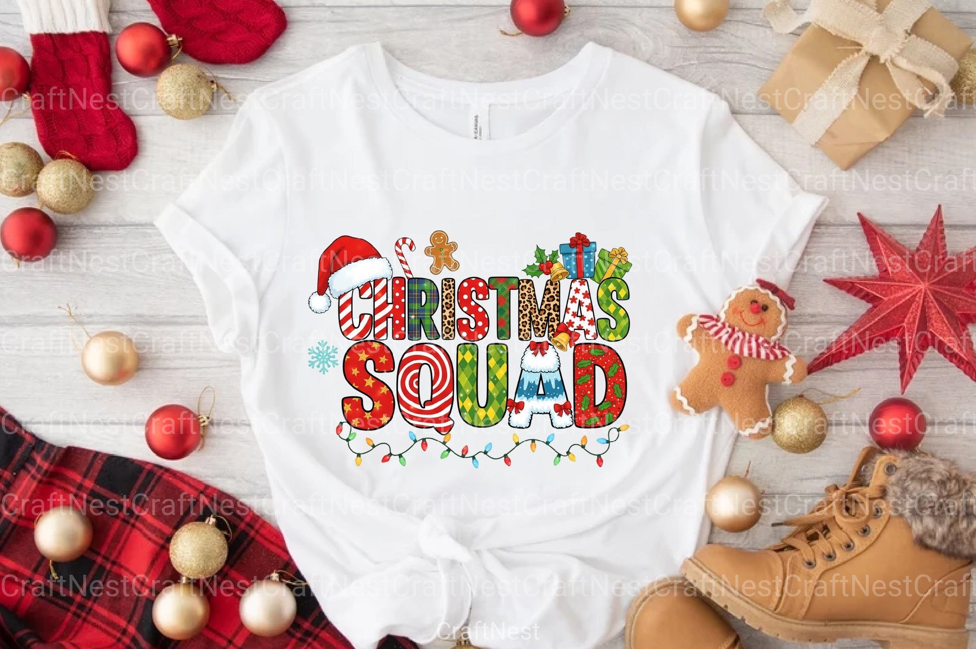 Christmas Squad Clipart Bundle - CraftNest - Digital Crafting and Art