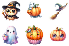 Kawaii Halloween Clipart Bundle - Twinkle Design - CraftNest - Digital Crafting and Art