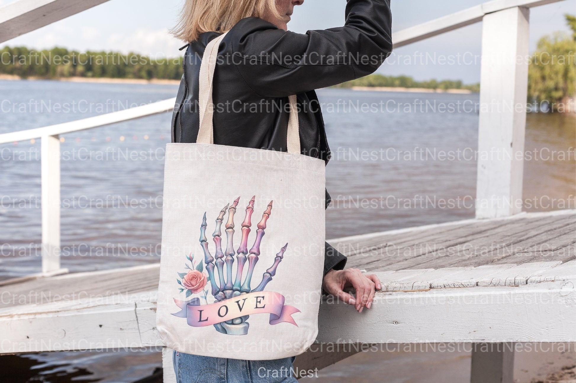 Valentine Skeleton Hand Clipart Bundle 1 - CraftNest - Digital Crafting and Art