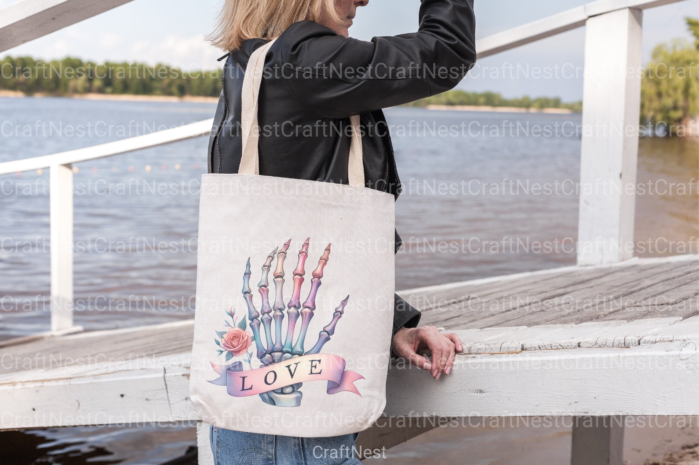 Valentine Skeleton Hand Clipart Bundle 1 - CraftNest - Digital Crafting and Art