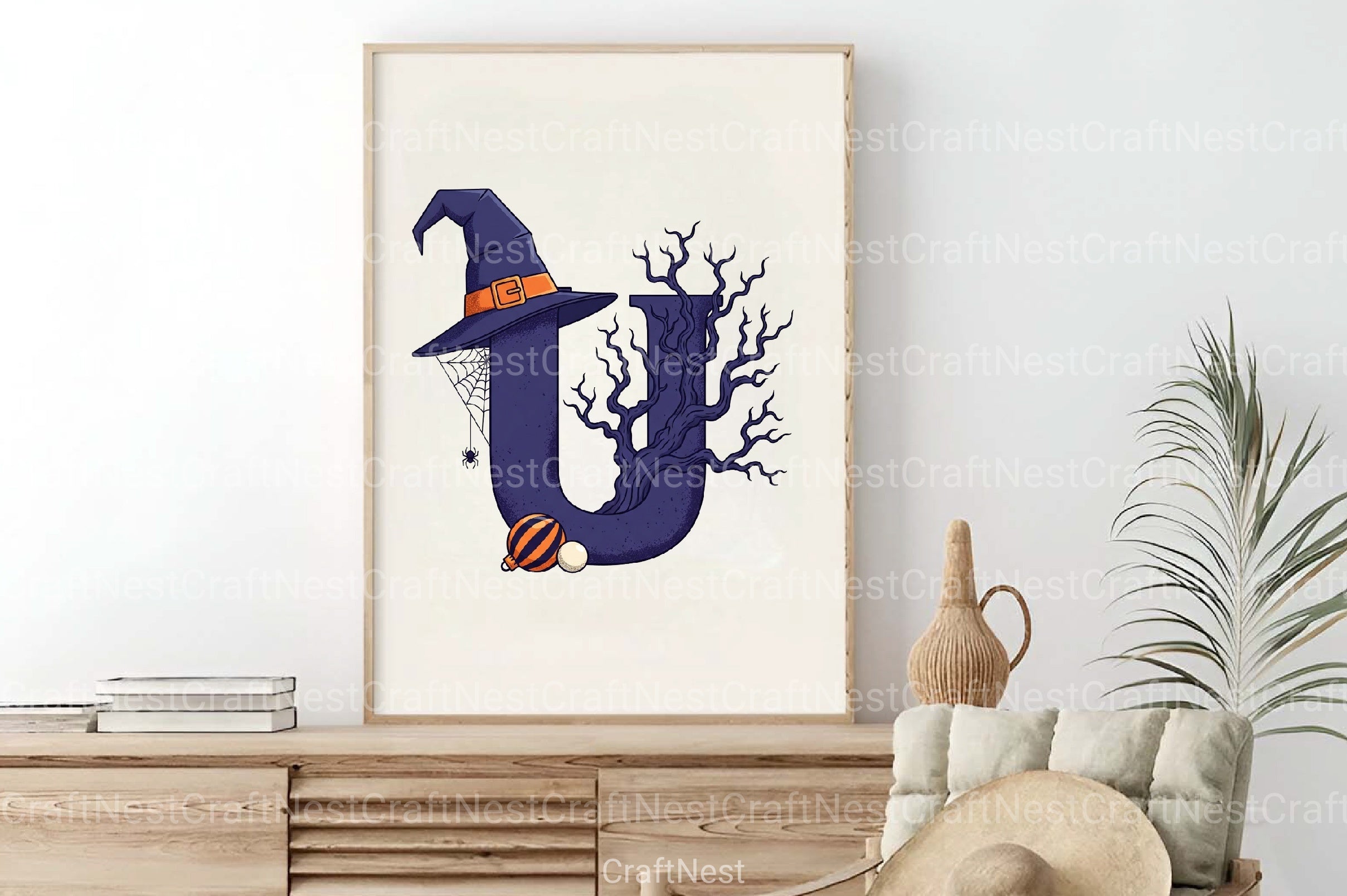 Halloween Alphabet Clipart Bundle 13 - CraftNest - Digital Crafting and Art