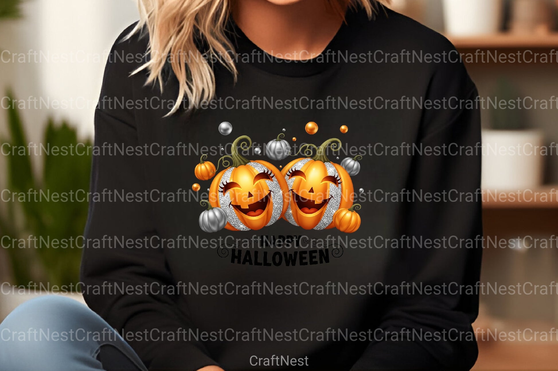 Happy Halloween Pumpkin Clipart Bundle - CraftNest - Digital Crafting and Art