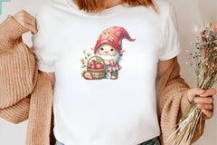 Spring Gnome Clipart Bundle - CraftNest - Digital Crafting and Art