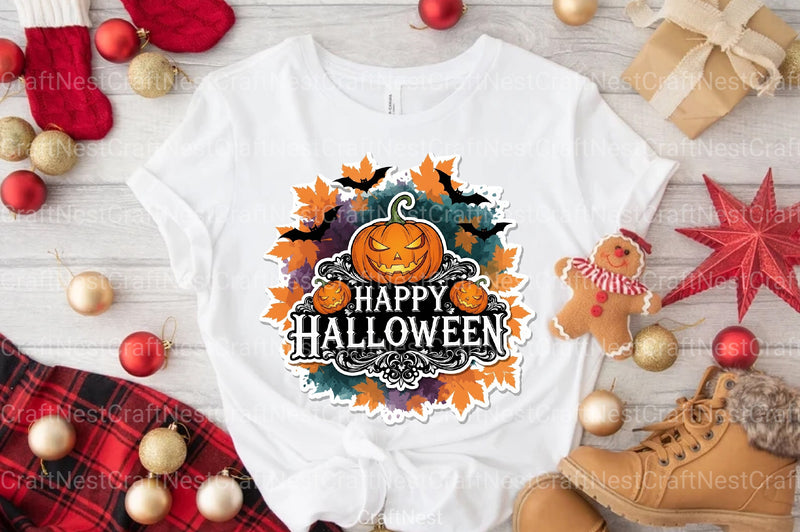 Funny & Spooky Halloween Quotes Sticker Bundle - CraftNest - Digital Crafting and Art