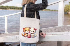 Valentine Cat Love Clipart Bundle - CraftNest - Digital Crafting and Art