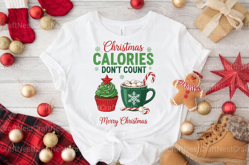 Christmas Calories Don't Count Clipart Bundle - CraftNest - Digital Crafting and Art