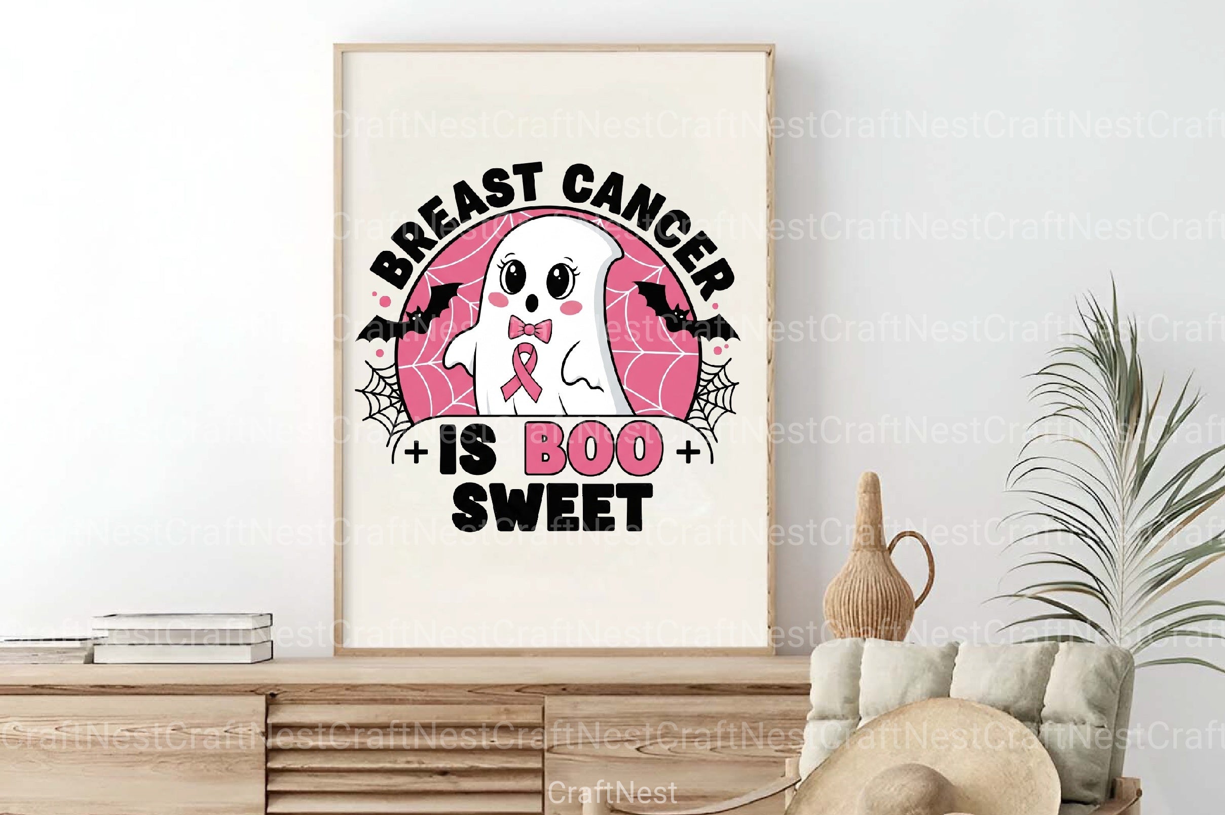 Halloween Breast Cancer Clipart Bundle 2 - CraftNest - Digital Crafting and Art