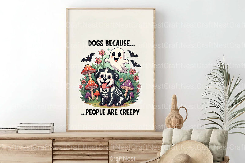 Halloween Dog Art Clipart Bundle - CraftNest - Digital Crafting and Art