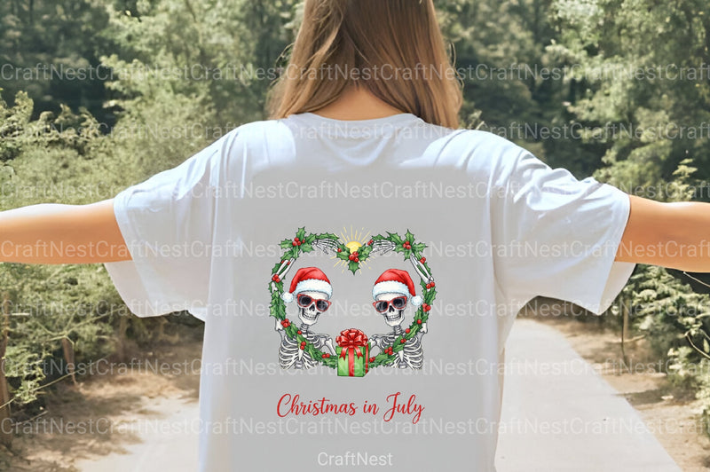 Christmas in July Funny Clipart Bundle 2 - CraftNest - Digital Crafting and Art