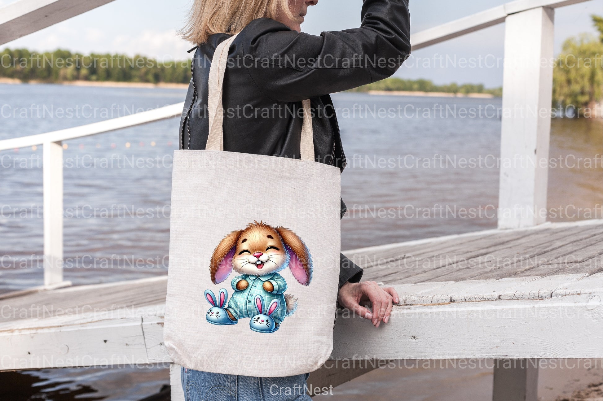 Funny Bunny Clipart Bundle 1 - CraftNest - Digital Crafting and Art